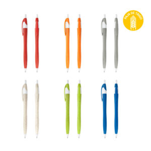 Bolígrafo Deli Paja de Trigo