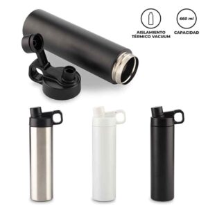 BOTILITO METALICO PLIVI 660ml NUEVO