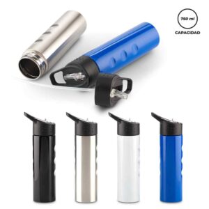 BOTILITO METALICO SWIVO 750ml NUEVO