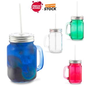 Jarra En Vidrio Kolors 16Oz - PRECIO BOMBA