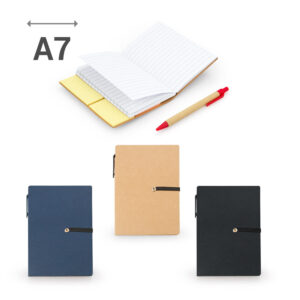 Libreta Ecológica Memo Sticky con Bolígrafo