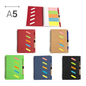 Libreta Rainbow con Bolígrafo