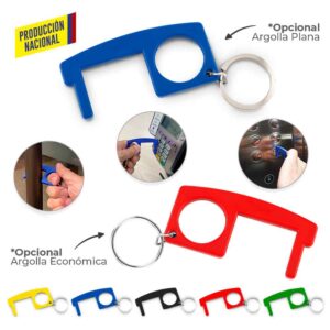 Llavero Plástico Multiusos Anticontacto - Produccion Nacional