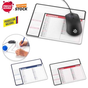 Mouse Pad Calendar - Producción Nacional - PRECIO BOMBA