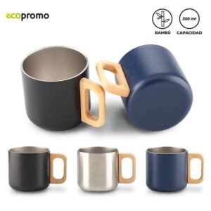Mug Metálico Avenix  380 ml NUEVO