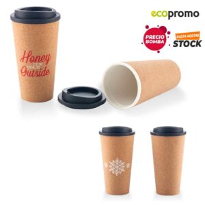 Mug Plastico con Corcho 16oz - PRECIO BOMBA