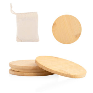 Portavasos Bambú Cherry