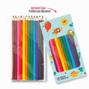 Set de 12 Colores en Bolsa