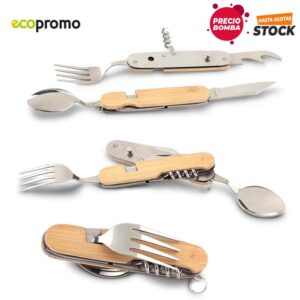 Set de Cubiertos Camping - PRECIO BOMBA