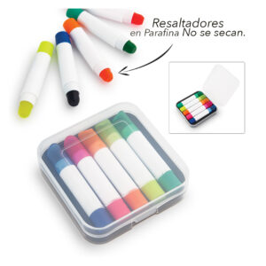 Set Resaltadores Wax 5