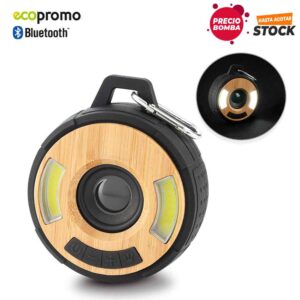 Speaker Bluetooth con Luz Emergency - PRECIO BOMBA
