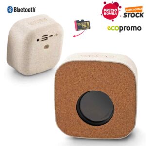 Speaker Bluetooth Eco Cork - PRECIO BOMBA