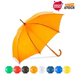 Paraguas de Madera en Poliéster 23" - PRECIO BOMBA