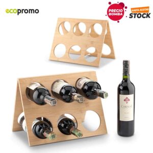 Portabotellas en Madera - PRECIO BOMBA