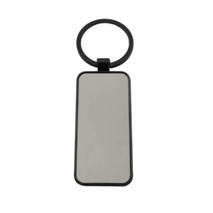 Llavero Cromo Rectangular Black