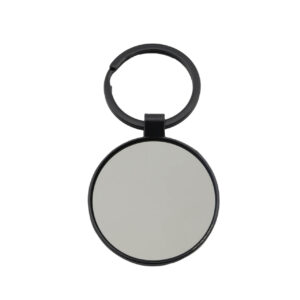Llavero Cromo Redondo Black