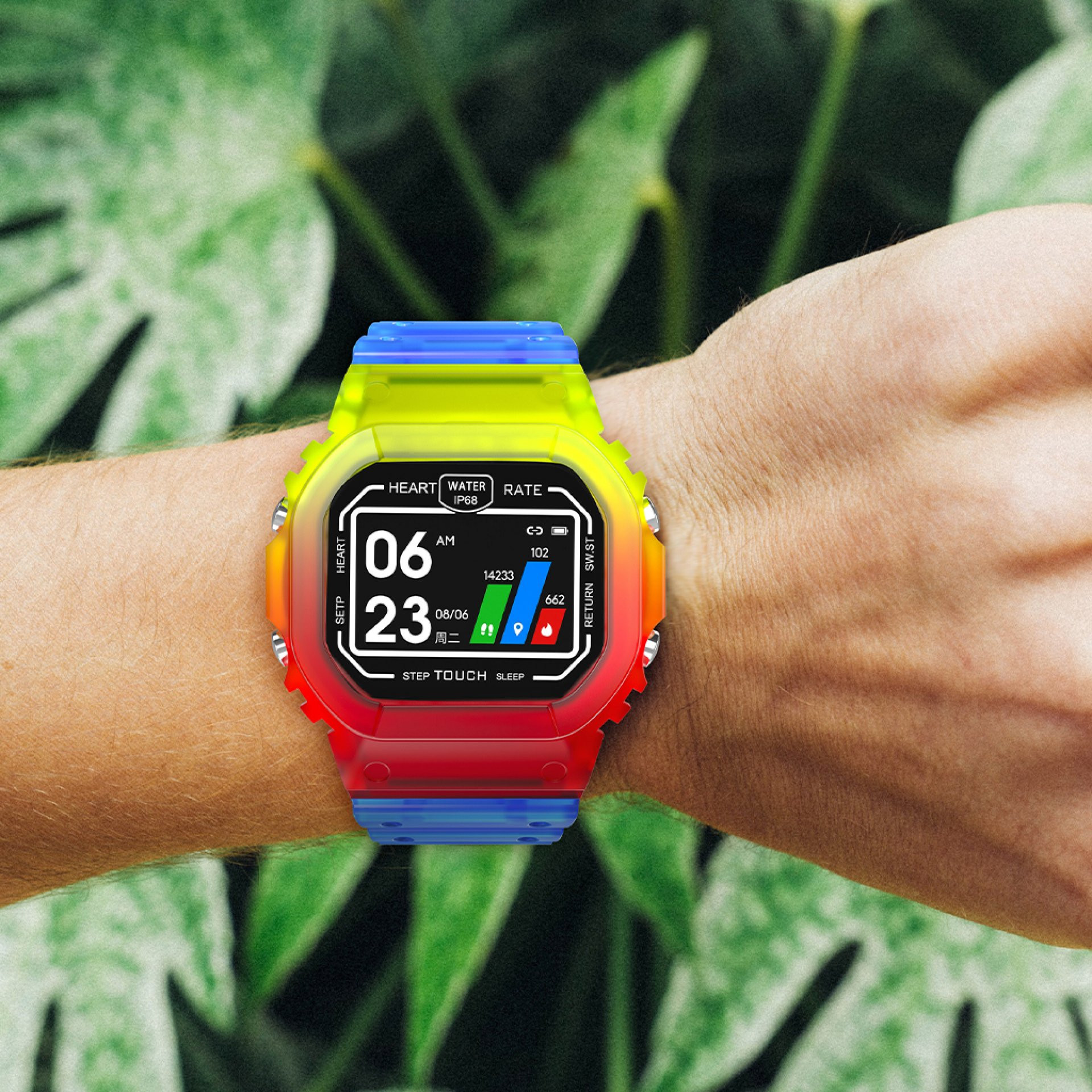 Variación multicolor