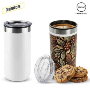 Mug Metálico para Sublimacion KUP 550 ml NUEVO