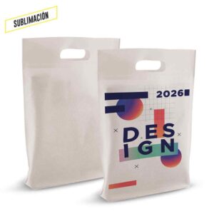 Bolsa en Cambrel con Fuelle para Sublimación NUEVO